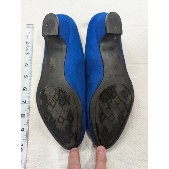 Pretty royal blue slides for women by Dream Pairs size 8 NWOT - Picture 3 of 5